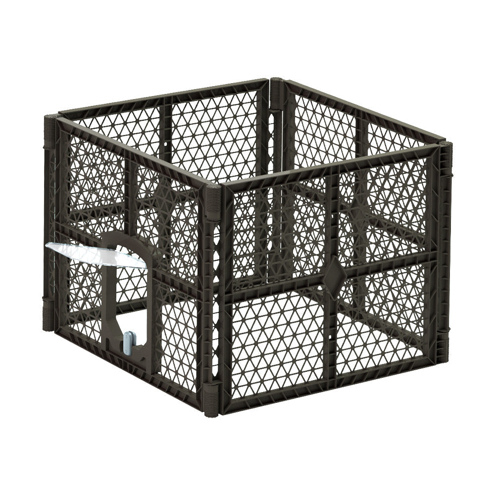 Pet Dog Playpen Enclosure Fence Puppy Cage Plastic Fold - 4 Panel