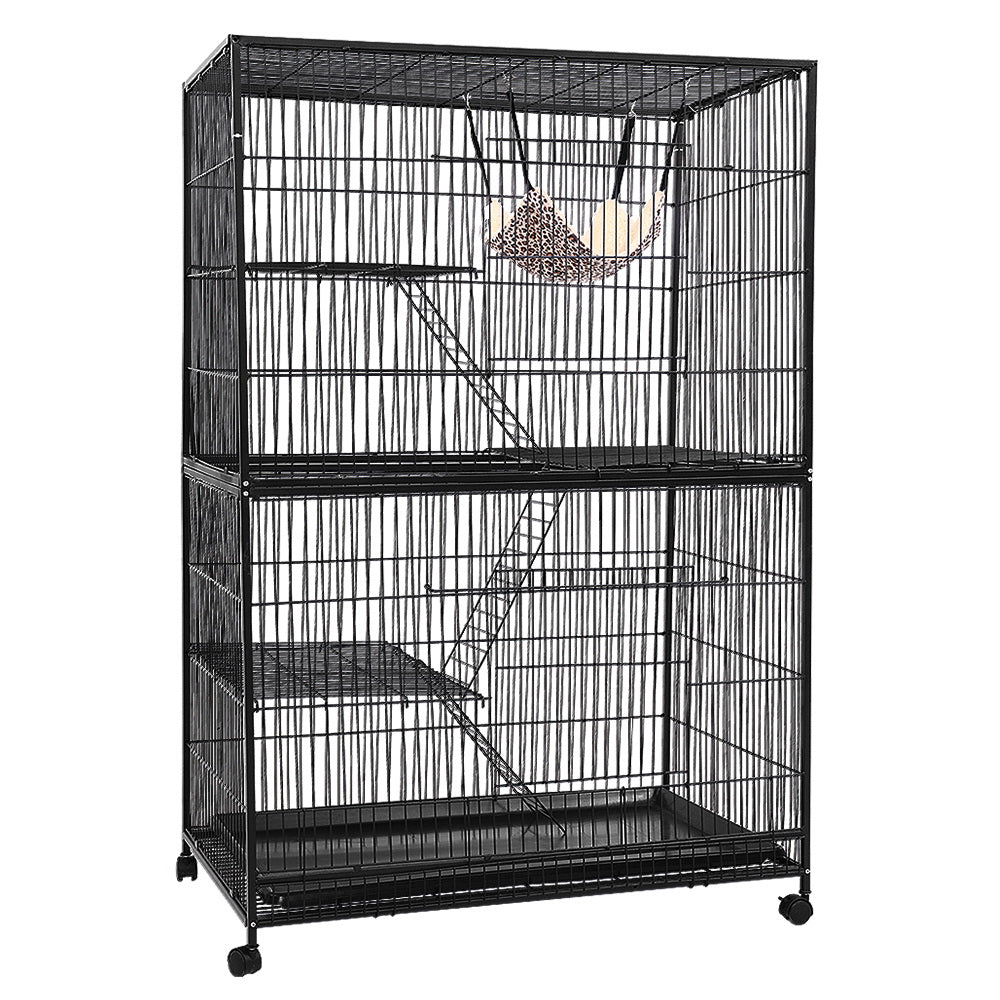 Rabbit Cage Bird Ferret Parrot Aviary Cat Hamster - 4 Level