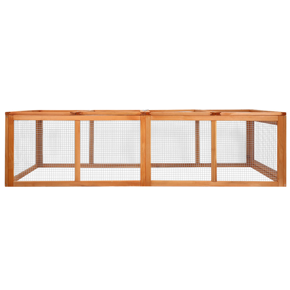 Wooden Pet Rabbit Hutch Chicken Coop Cage