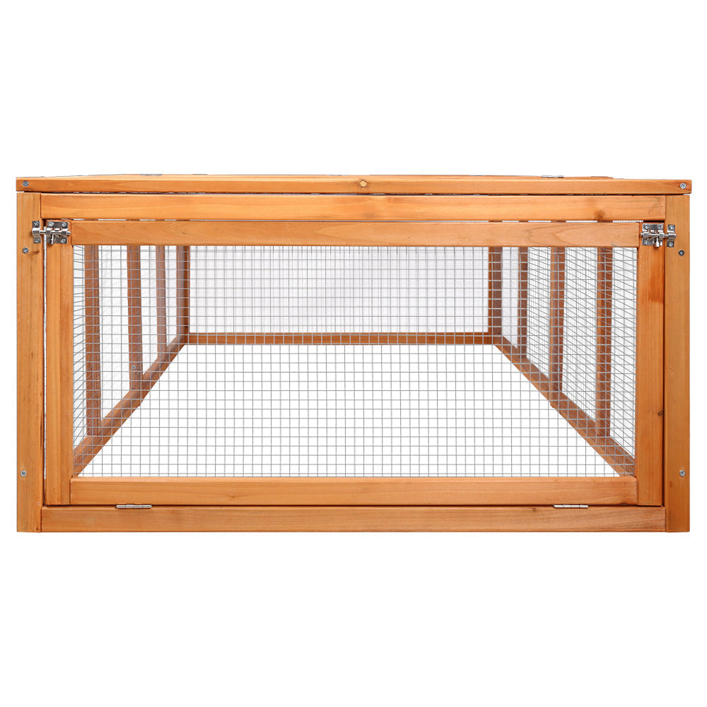 Wooden Pet Rabbit Hutch Chicken Coop Cage