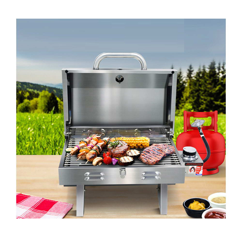 Stainless Steel Portable Gas BBQ Grill Heater