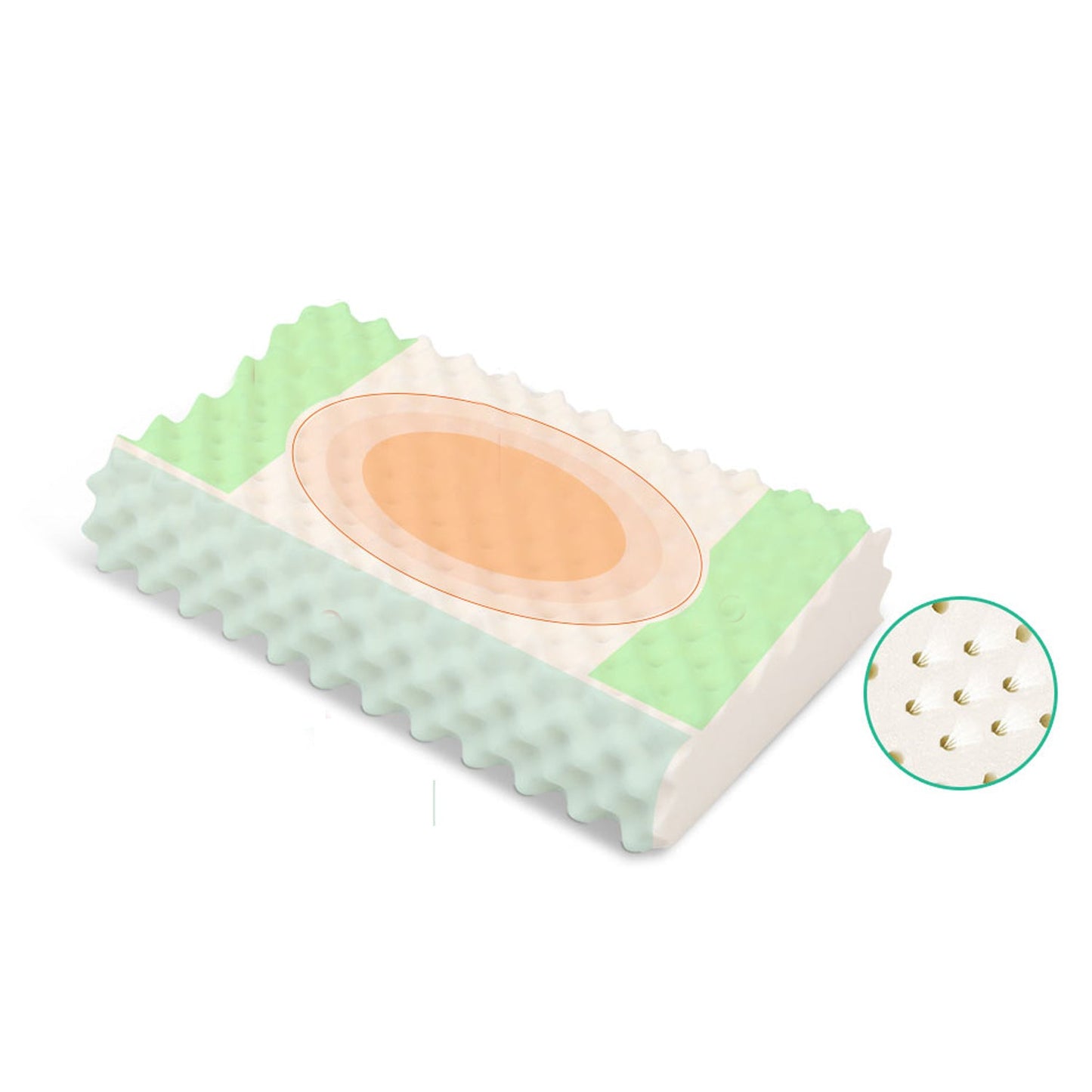 Natural Latex Pillow - Set of 2