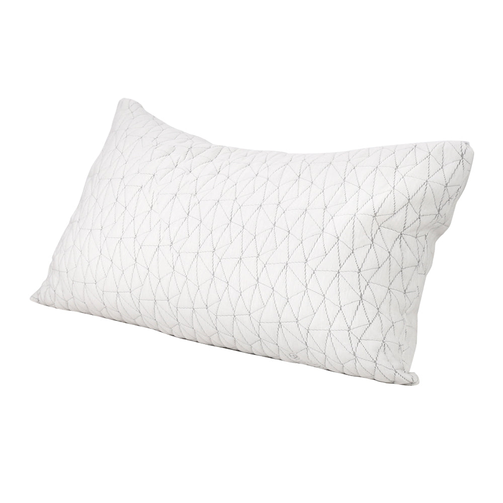 Rayon Single Memory Foam Bed Pillow - Set of 2