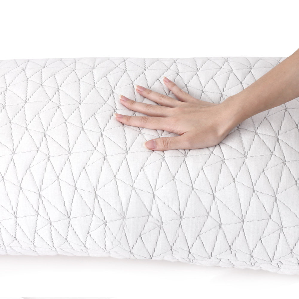 Rayon Single Memory Foam Bed Pillow - Set of 2