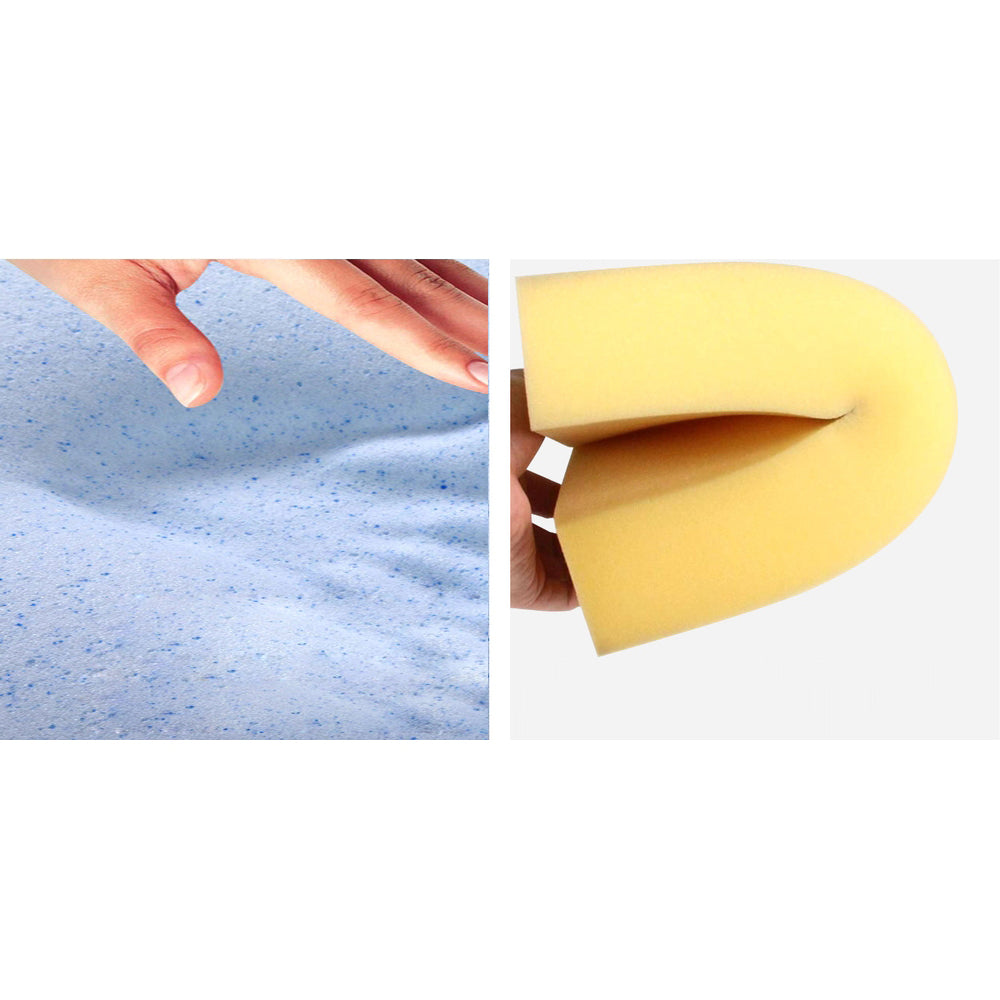 Bed Wedge Back Support Pillow Bamboo Fabric - Beige