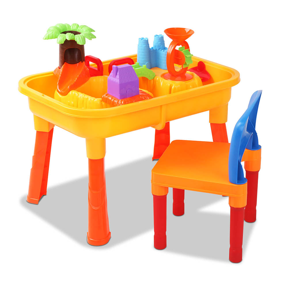 Kids 2 in 1 Chair and Sand Pit Table Set