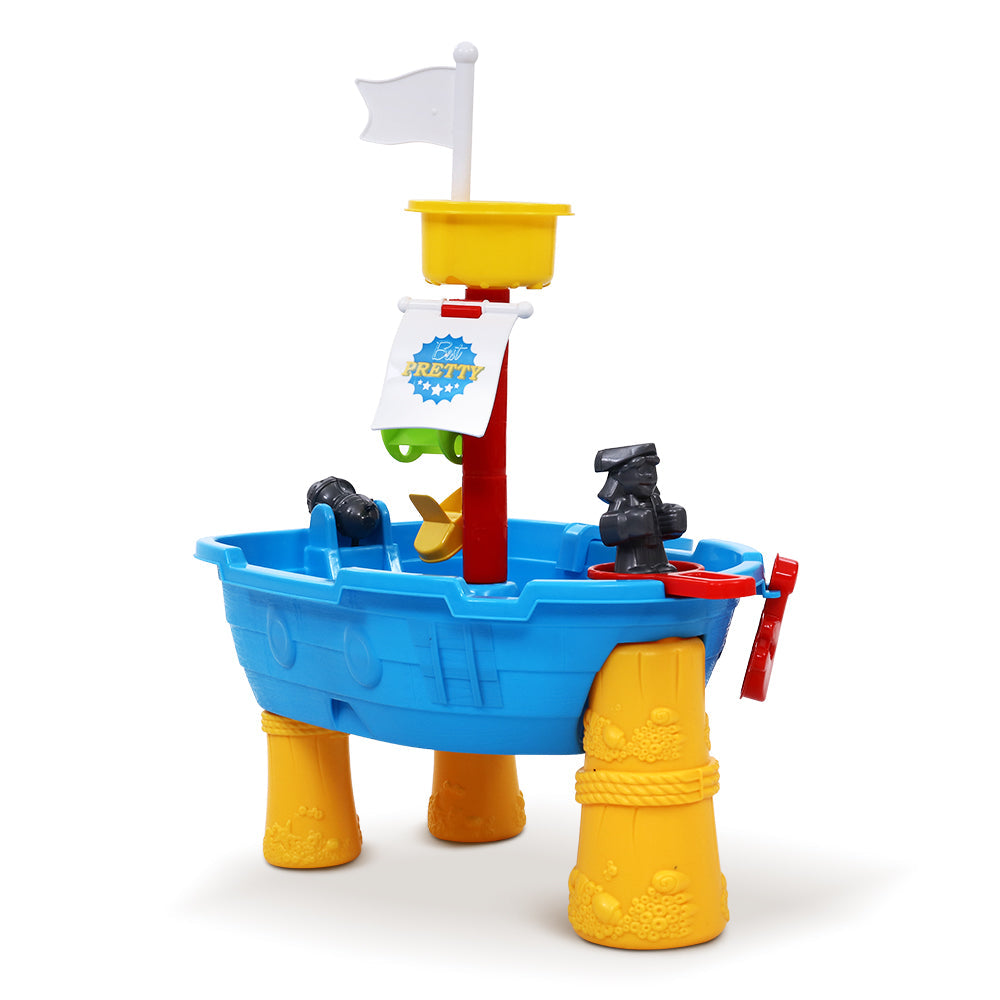 Kids Sand Pit Pirate Ship Toy Set