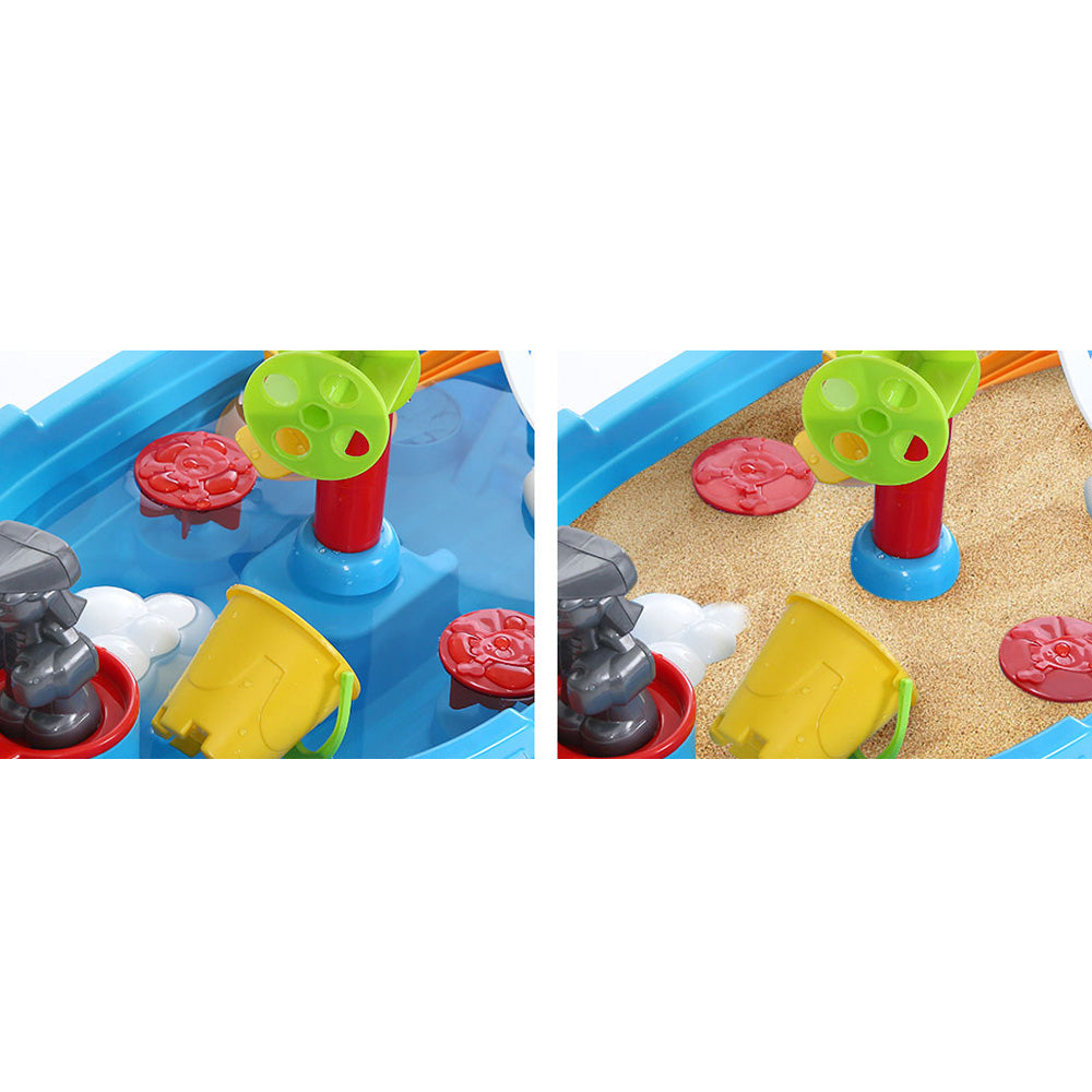 Kids Sand Pit Pirate Ship Toy Set