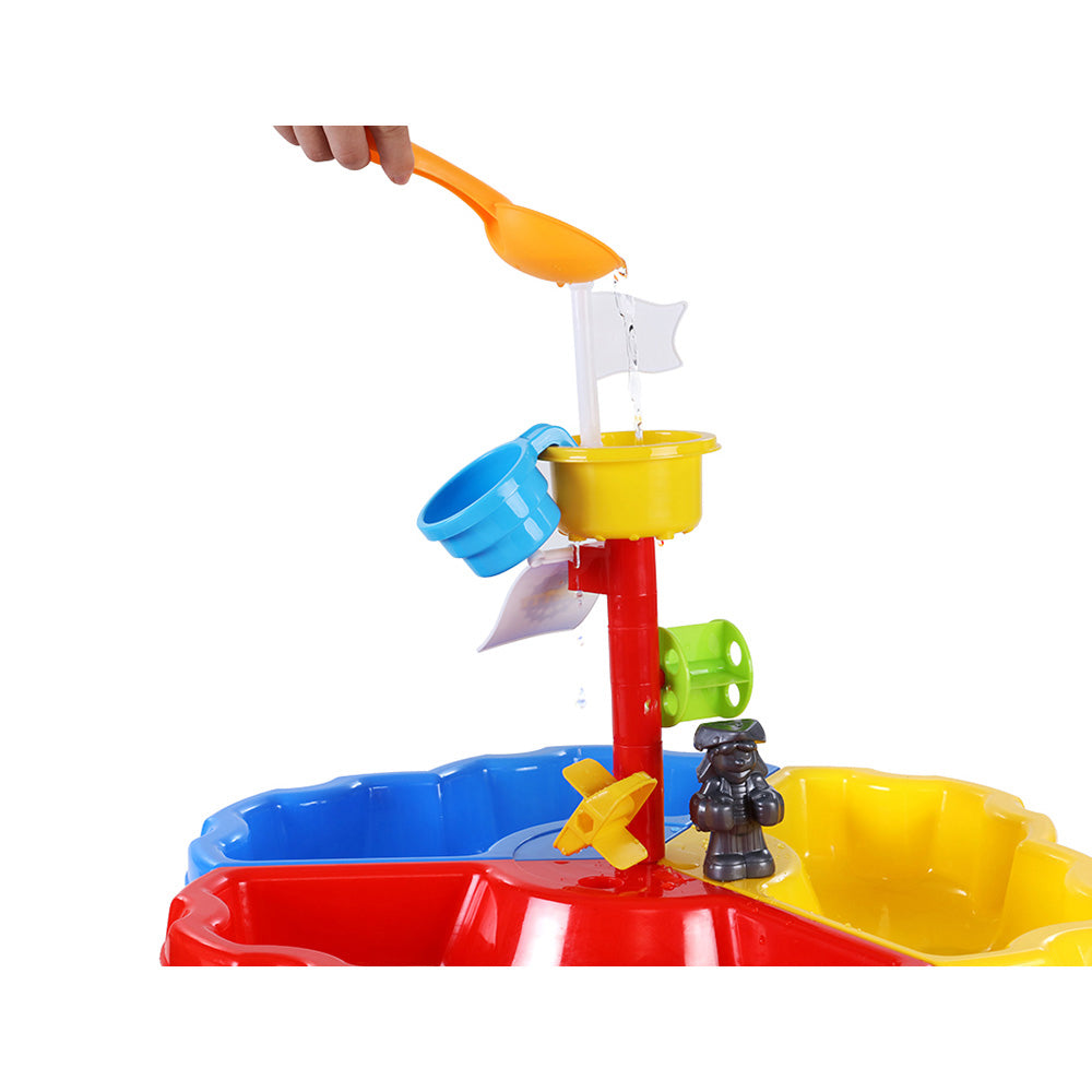 Kids Outdoor Sand Pit Play Table Set