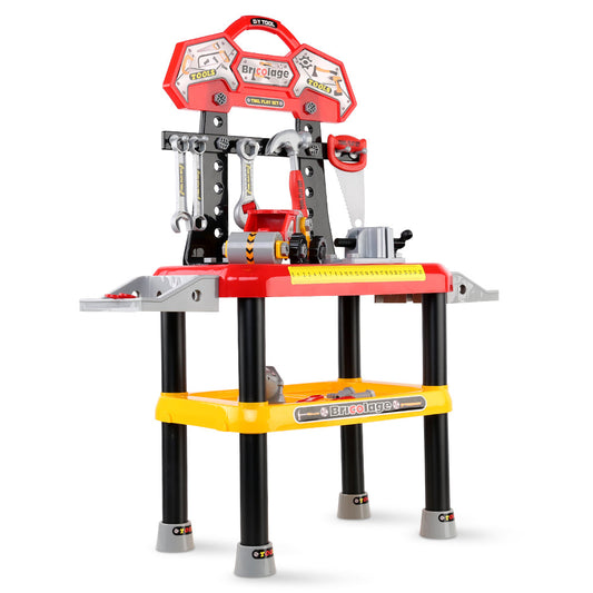 Kids Workbench Play Set - Red