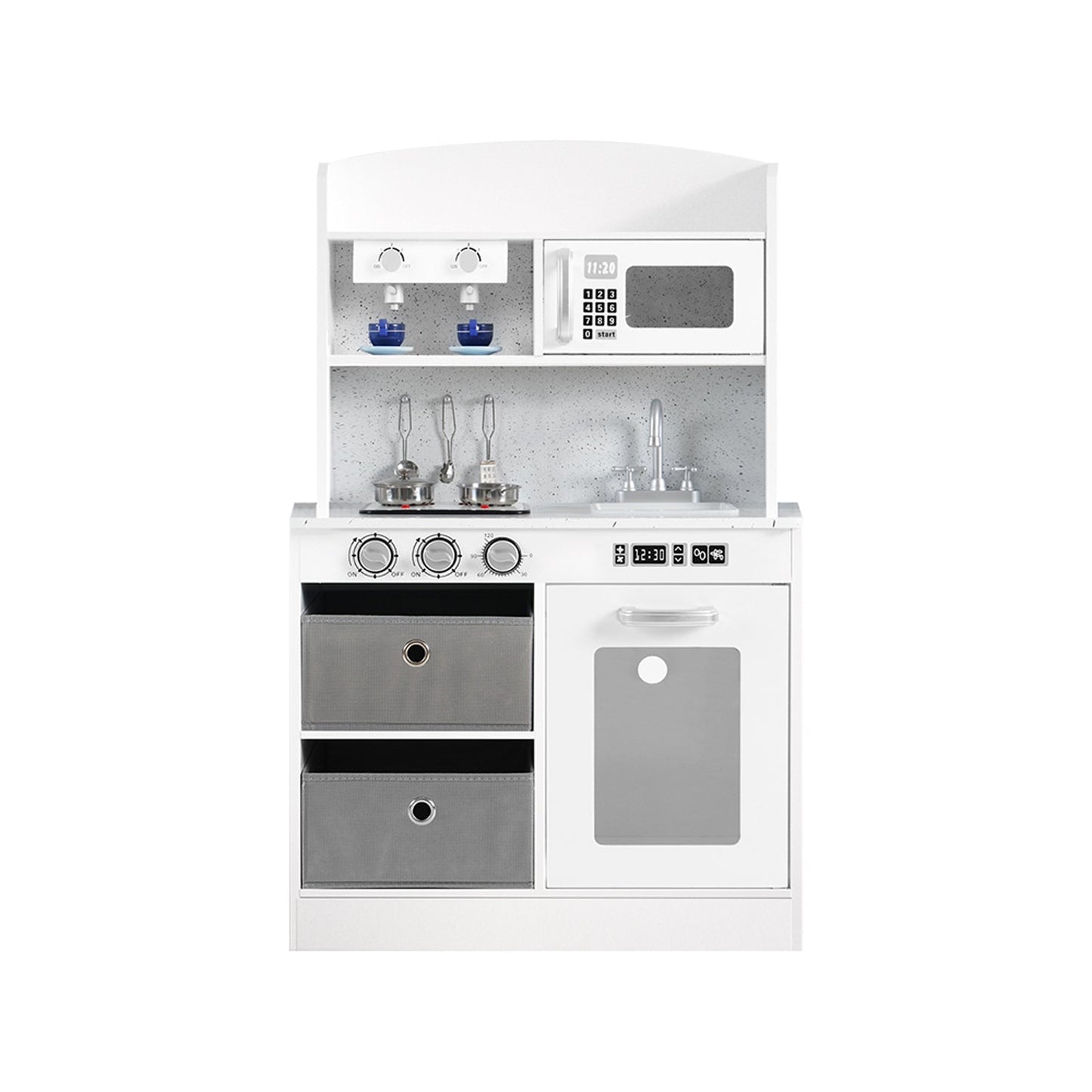 Kids Wooden Kitchen Playset