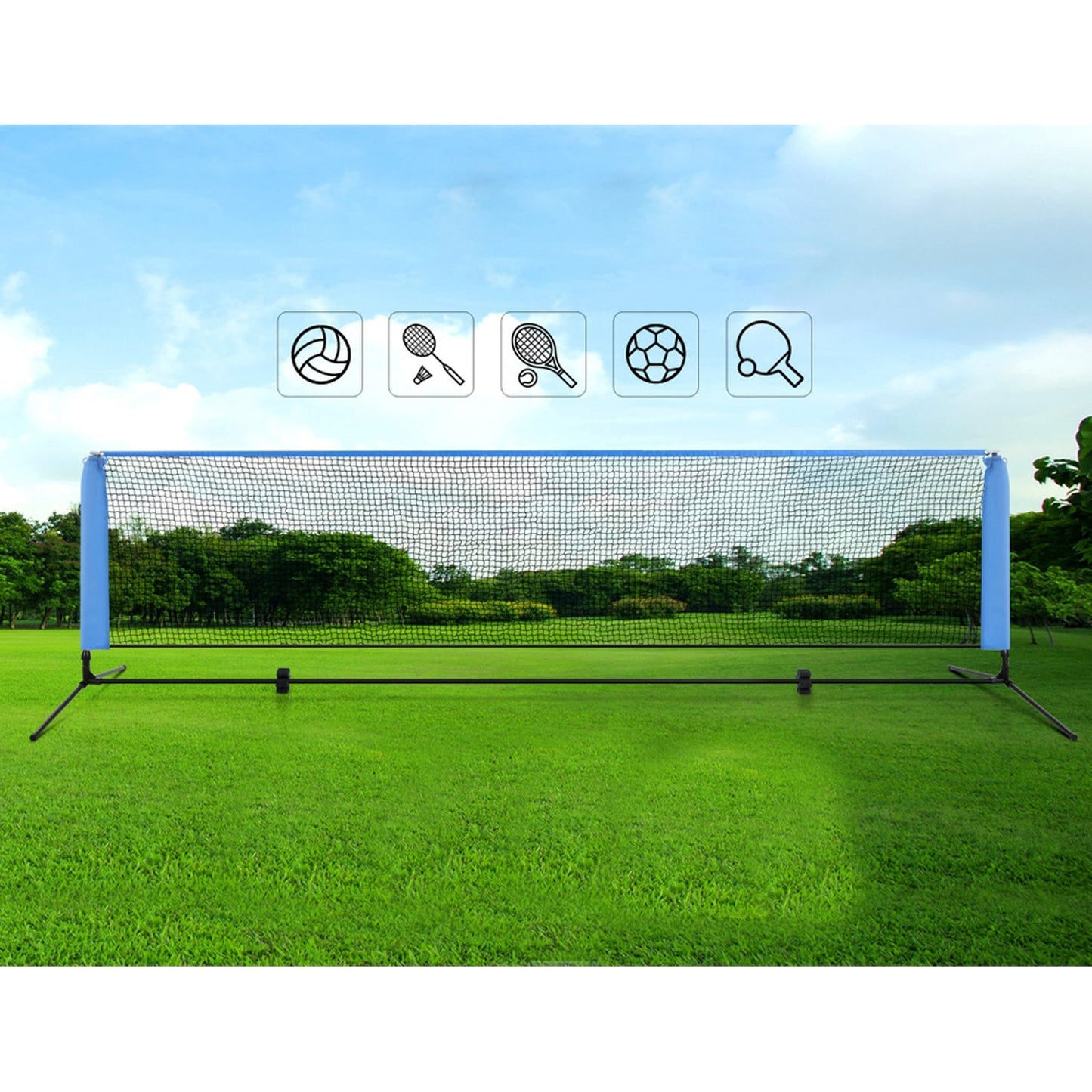 Portable Sports Training Net - 4m