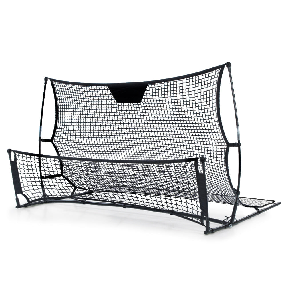 Portable Soccer Rebounder Net Volley Training Football Goal Trainer - XL