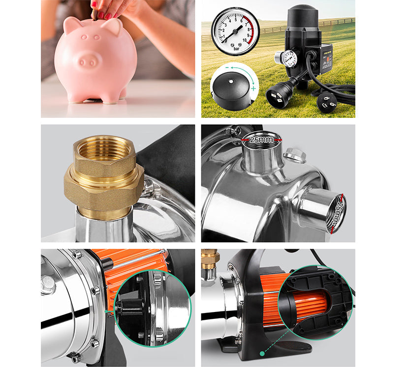 High Pressure Garden Water Pump - 1500W