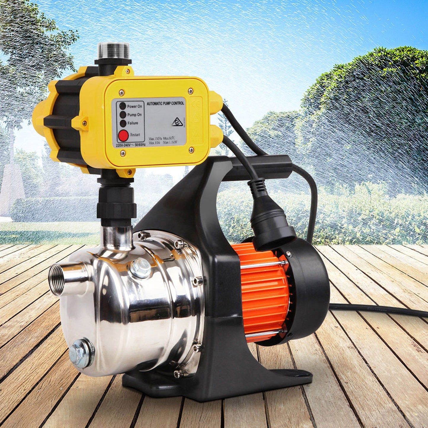 High Pressure Garden Water Pump - 800W