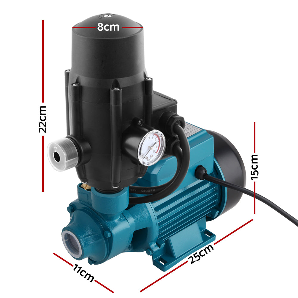 Auto Peripheral Pump Water Garden Tank Irrigation QB60 - Black
