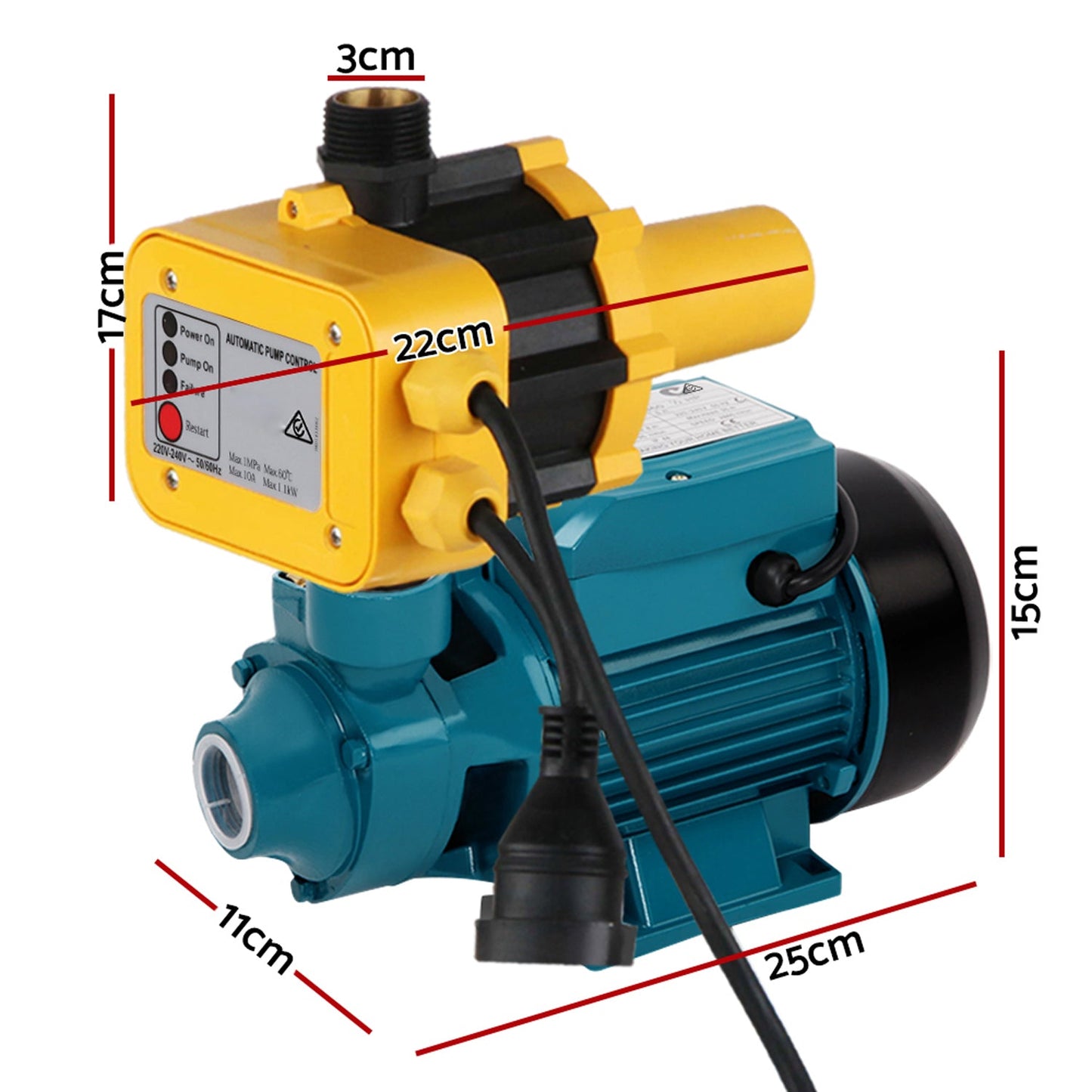 Electric Water Pump - 370W