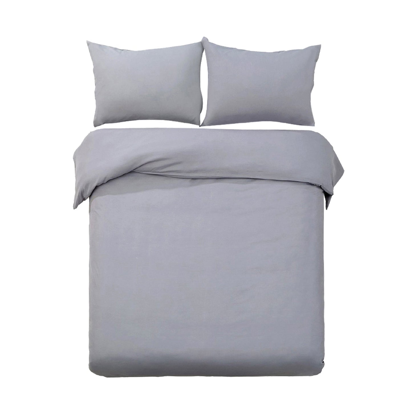 Quilt Cover Set Pillowcase Set - Grey