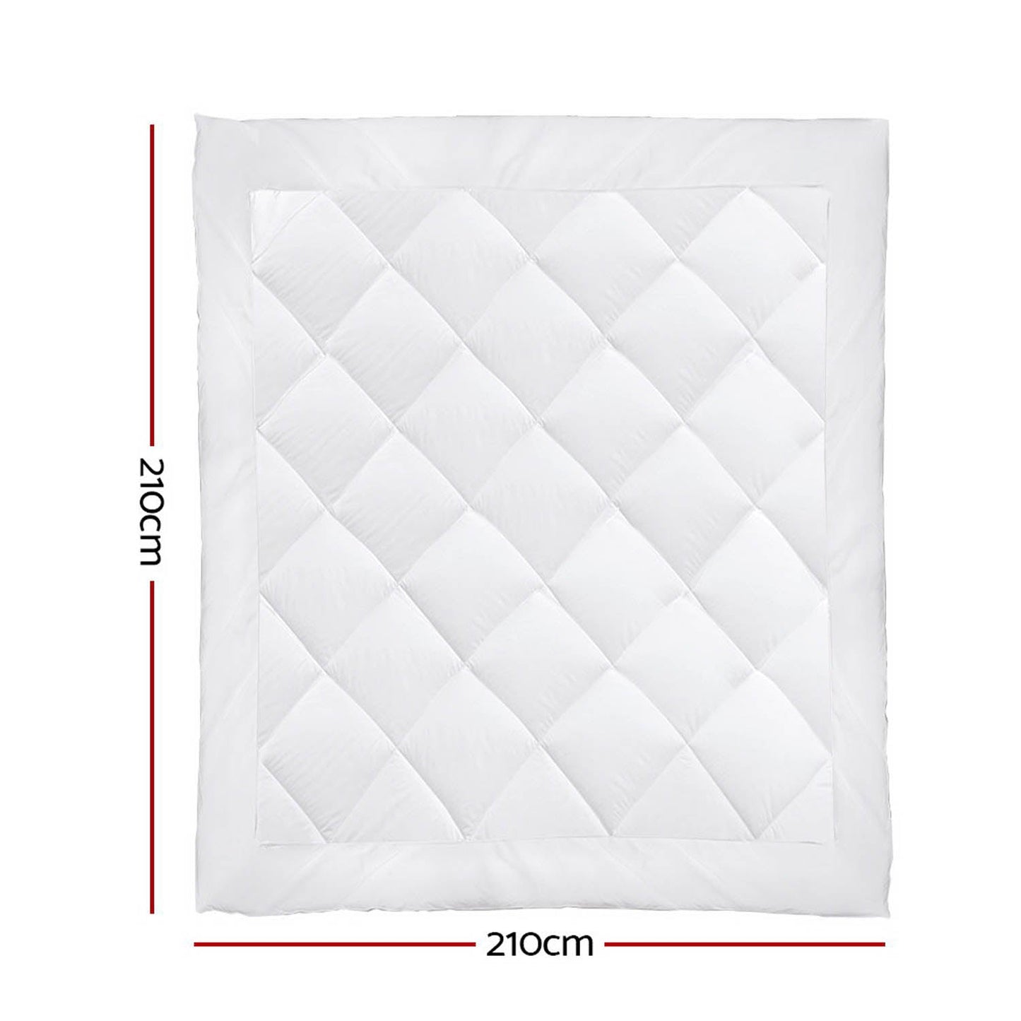 Queen Size Bamboo Blend Quilt - 800GSM
