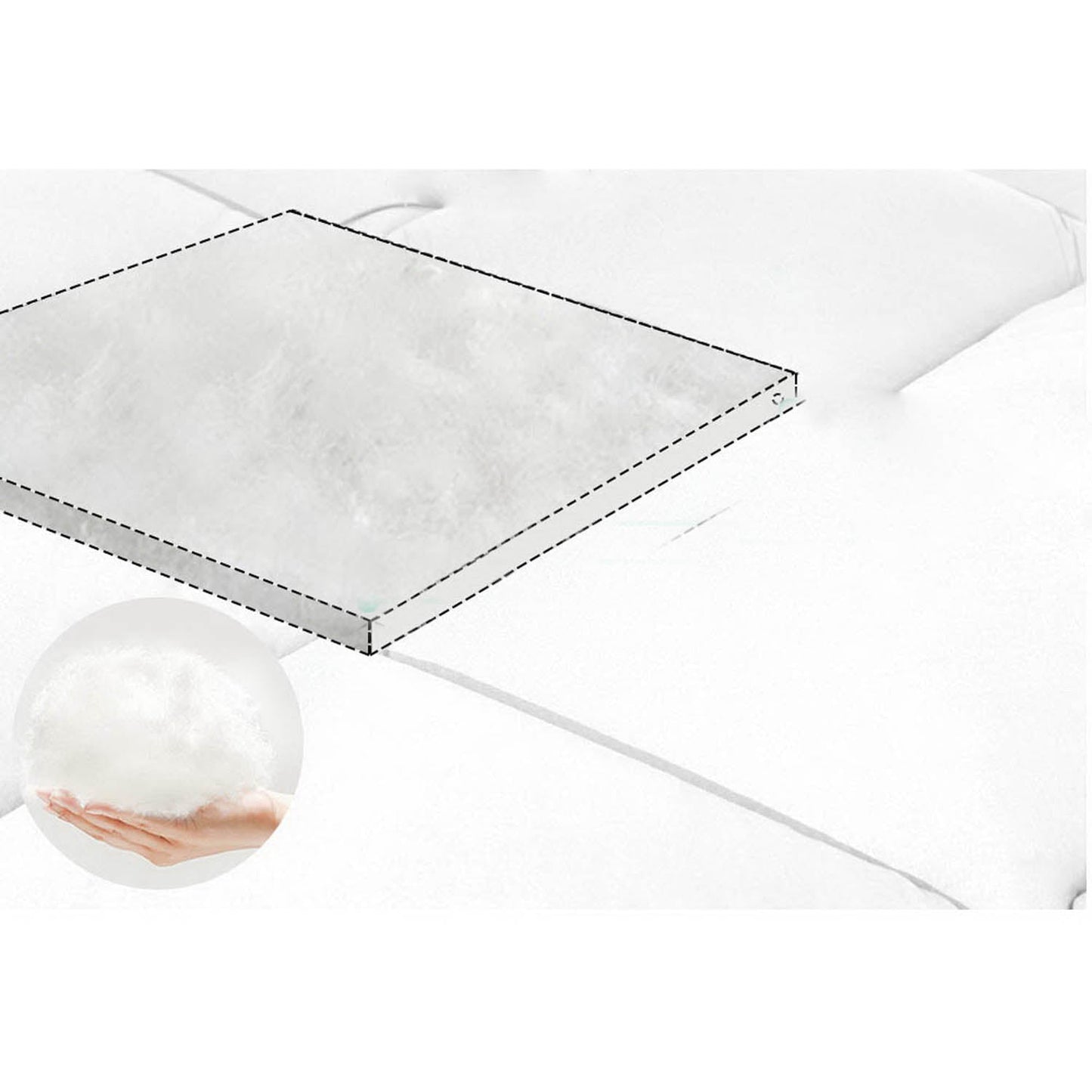 Queen Size Bamboo Blend Quilt - 800GSM