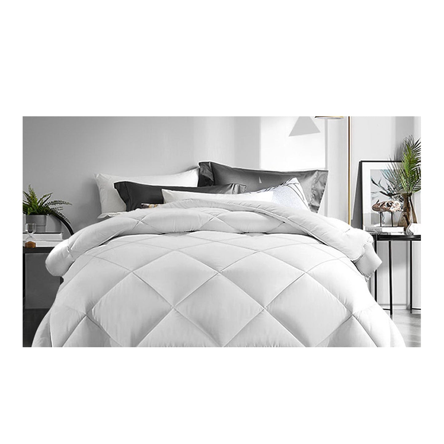 Queen Size Bamboo Blend Quilt - 800GSM