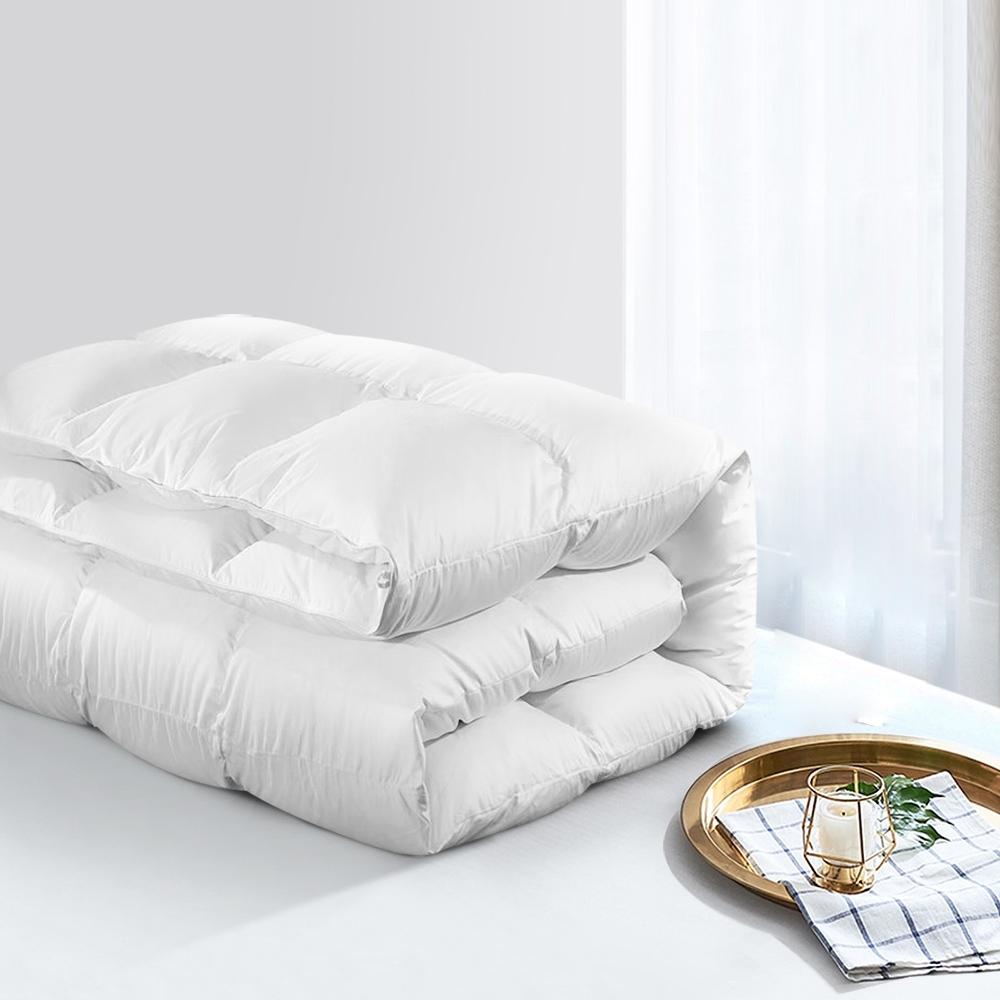 Super King Size Bedding Heavy Weight Duck Feather Filling Quilt