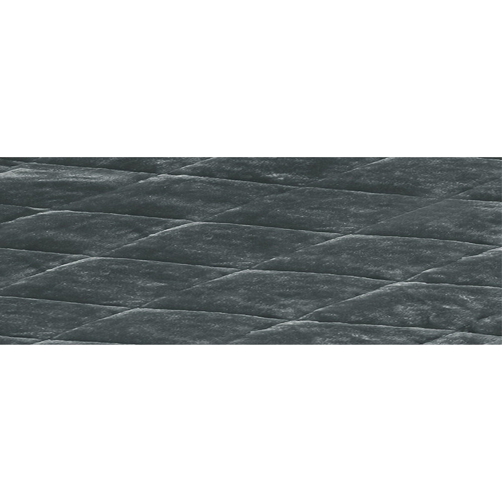 Double Sided Faux Mink Comforter Quilt Charcoal - Super king