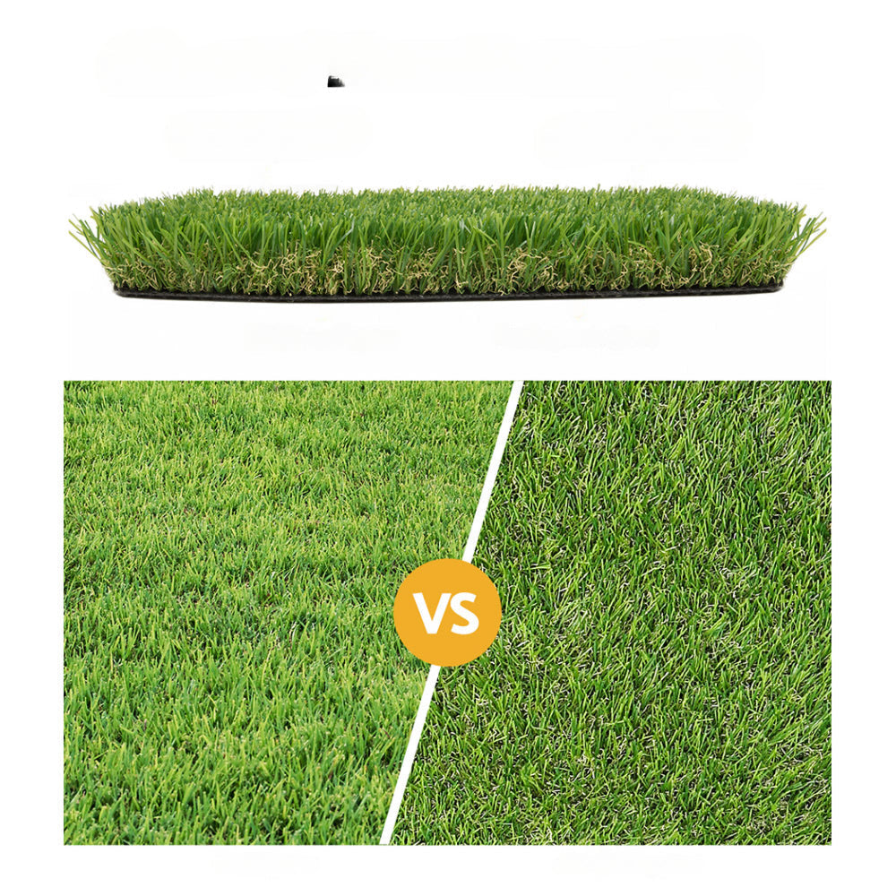Artificial Grass Synthetic 30mm 2mx5m 10sqm Fake Turf Plants Lawn 4-coloured