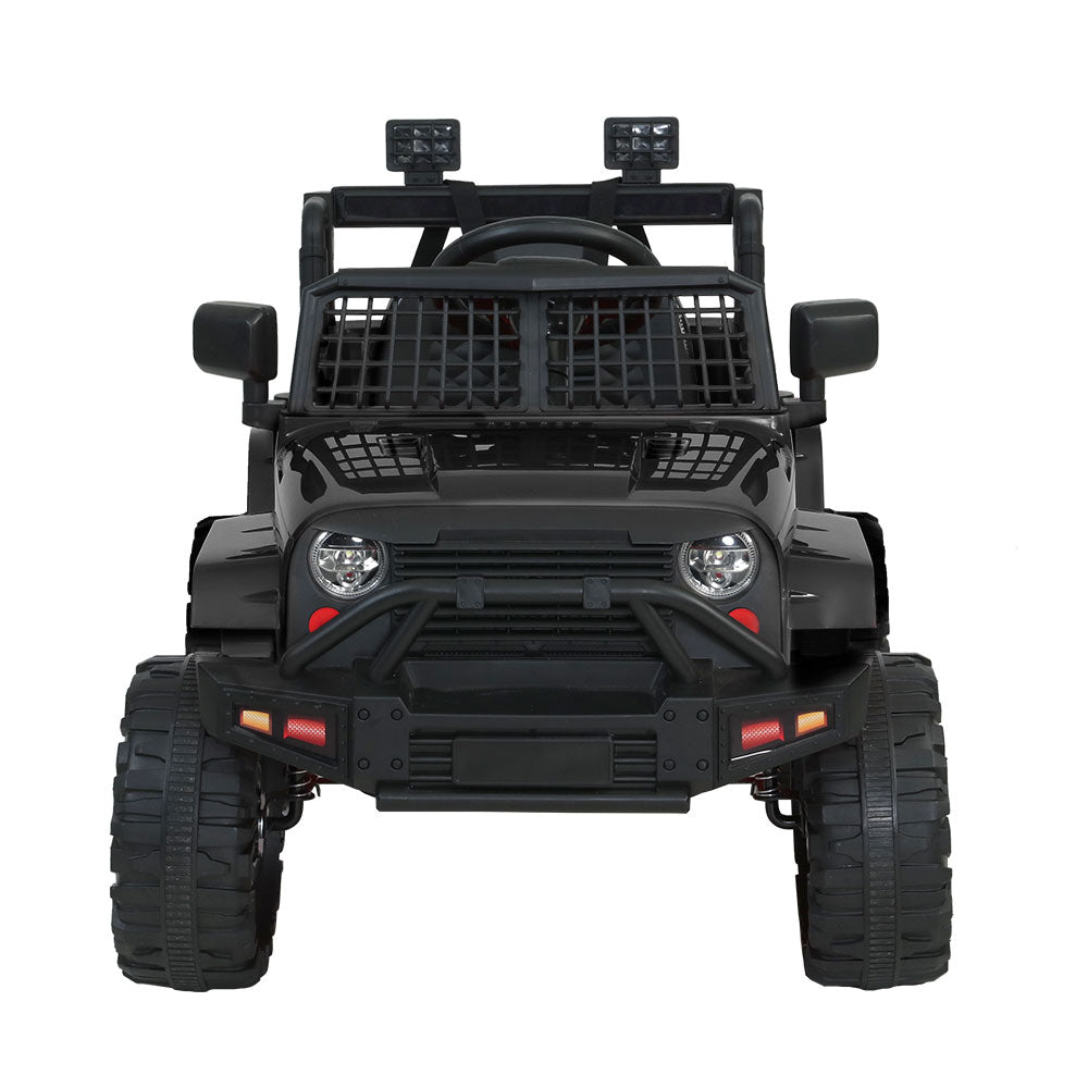 Kids Ride On Car Electric 12V Car Toys Jeep Battery Remote Control Black