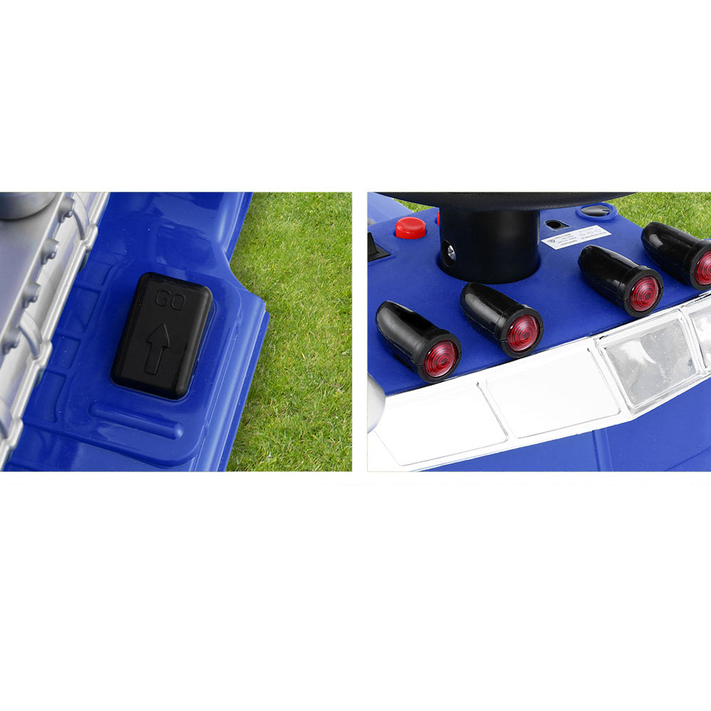 Ride On Childrens Battery Toy Truck - Blue