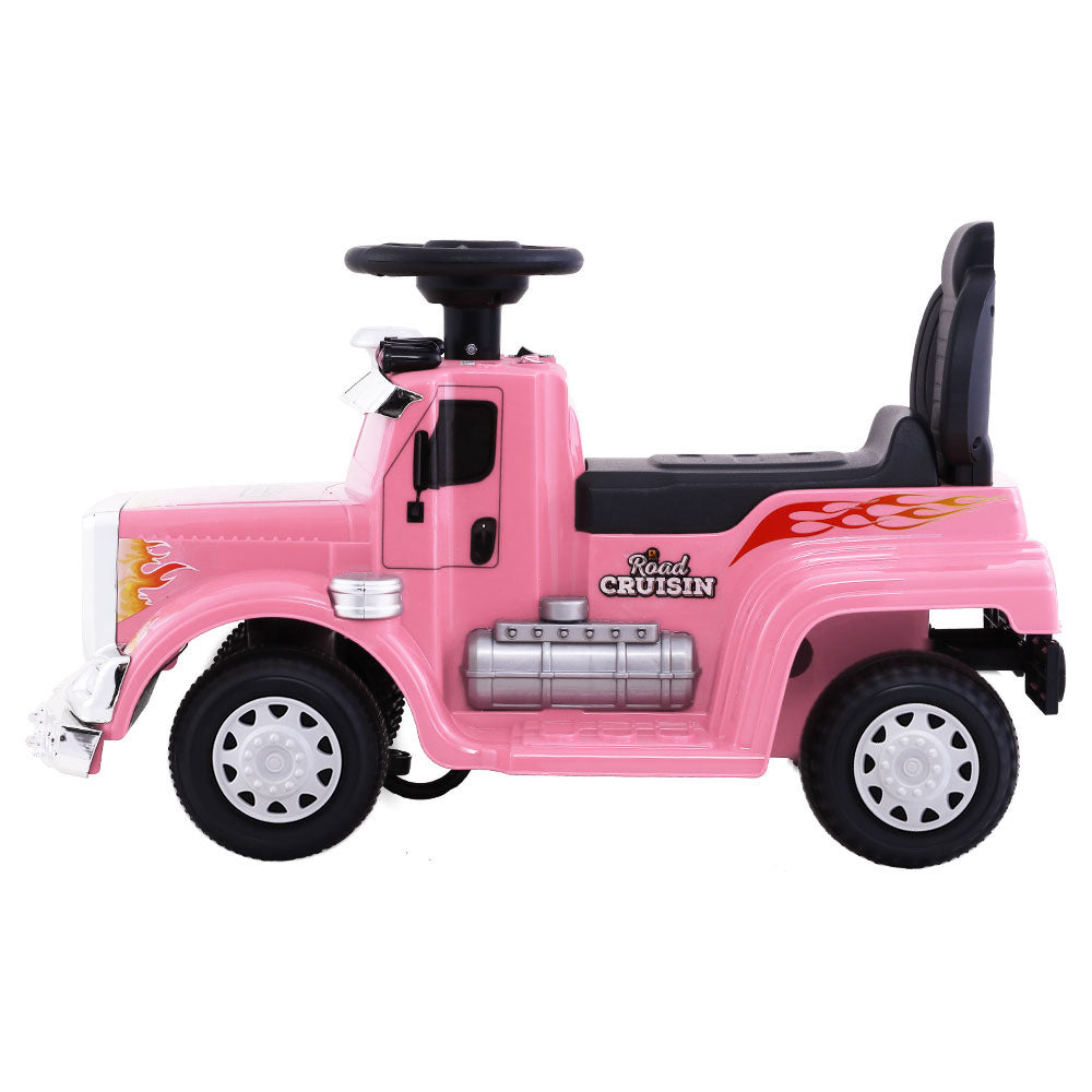 Ride On Childrens Battery Toy Truck - Pink