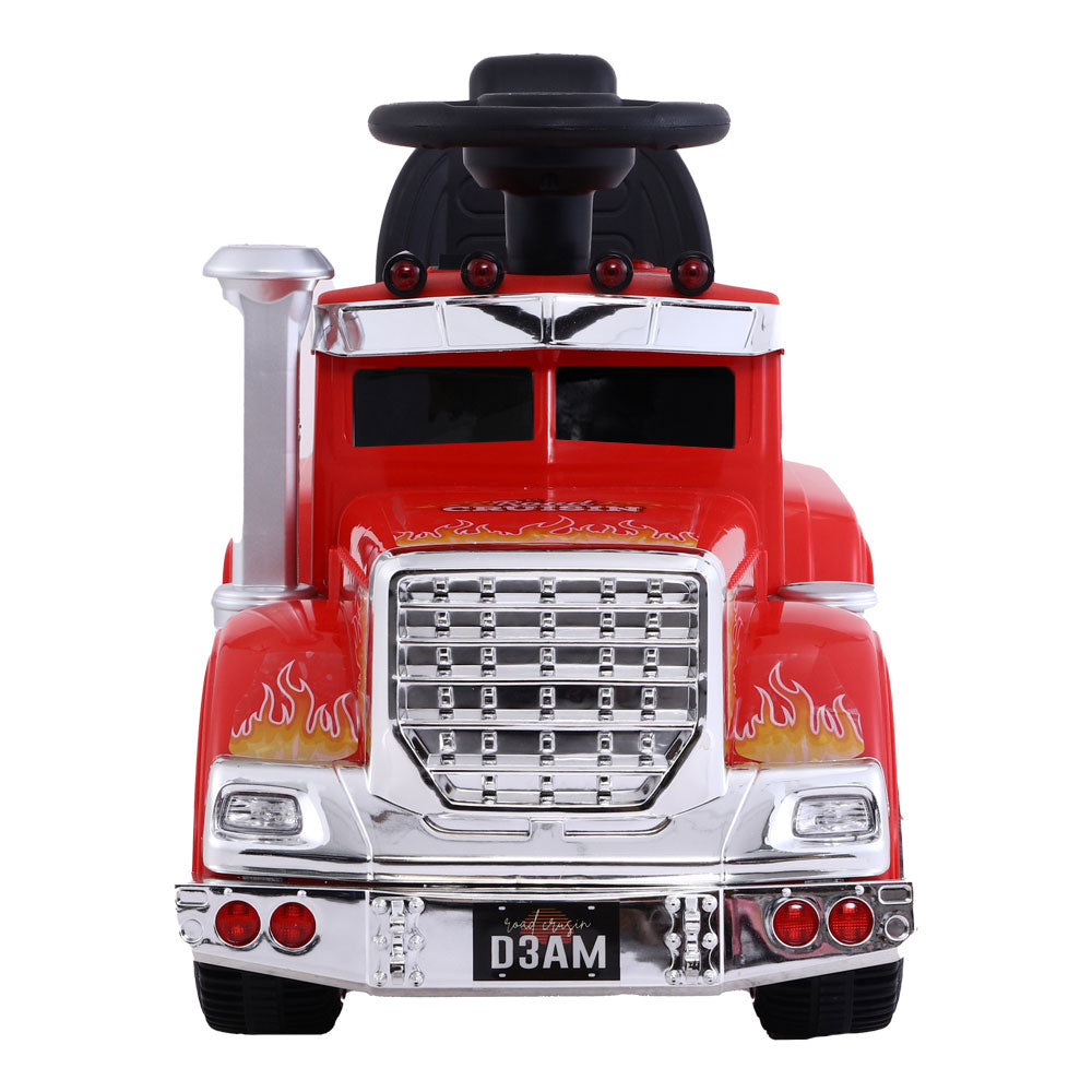 Ride On Kids Electric Toy Truck - Red