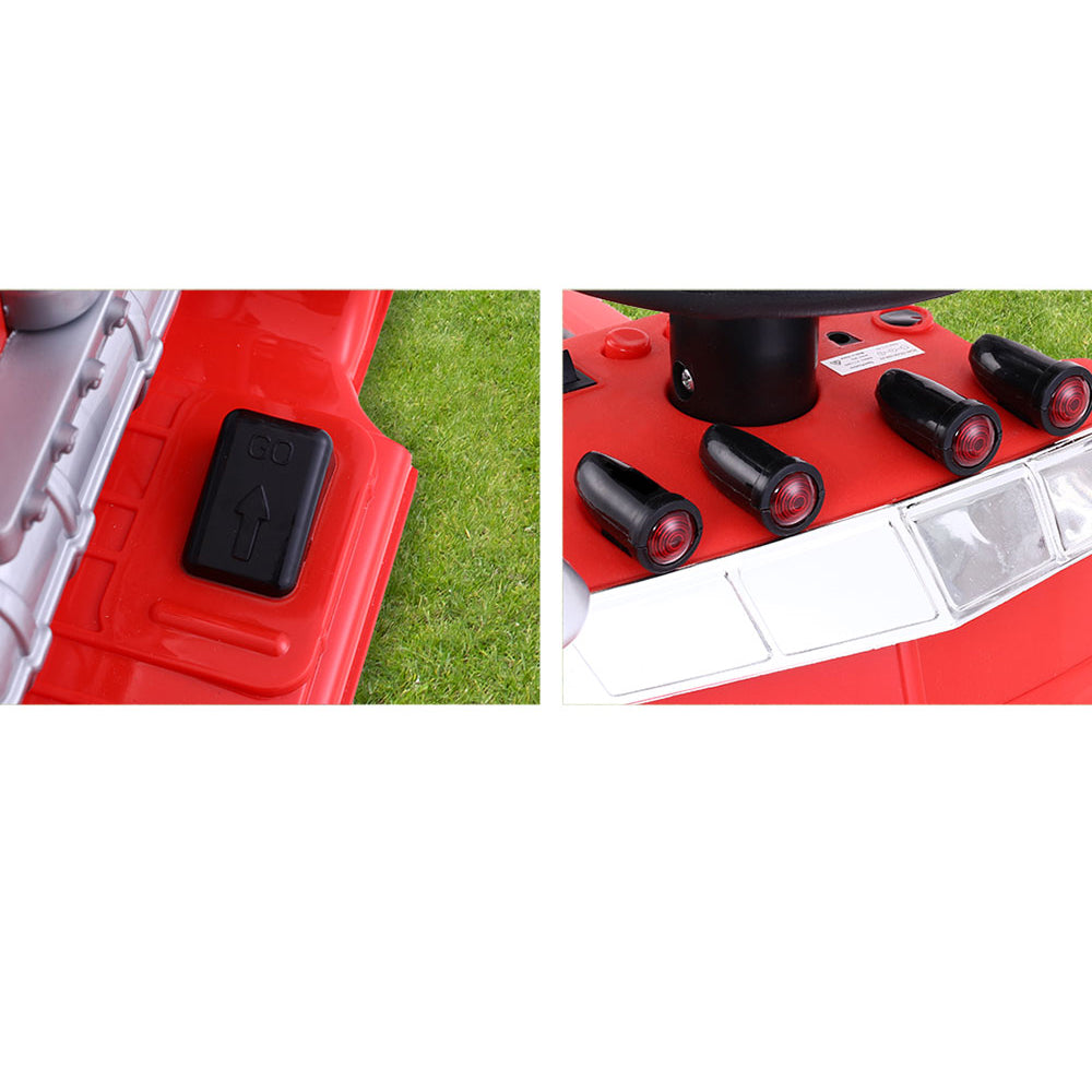 Ride On Kids Electric Toy Truck - Red