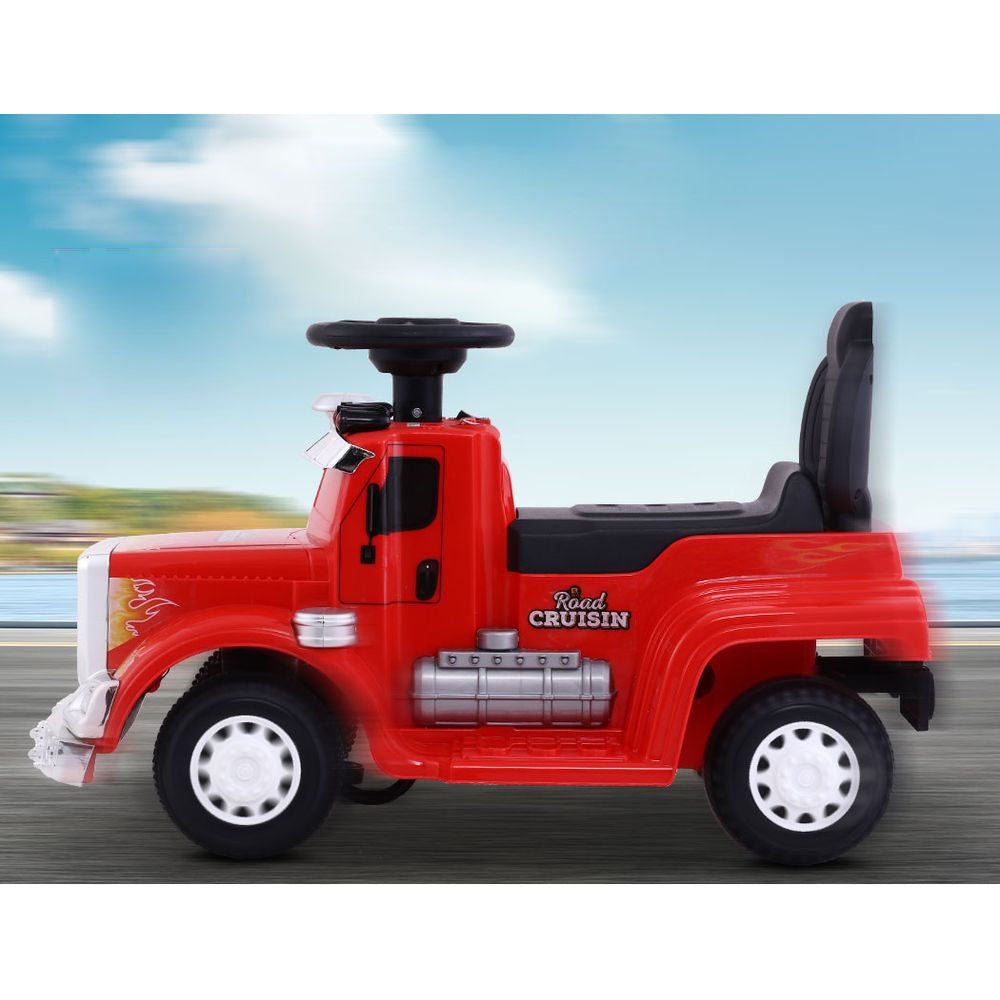 Ride On Kids Electric Toy Truck - Red