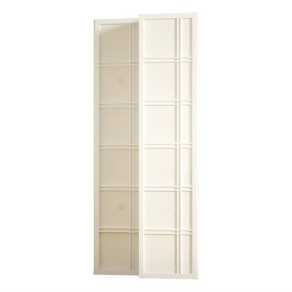 Room Divider Screen Privacy Wood Dividers Stand 4 Panel White