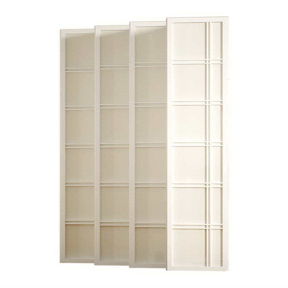 Room Divider Screen Privacy Wood Dividers Stand 8 Panel White