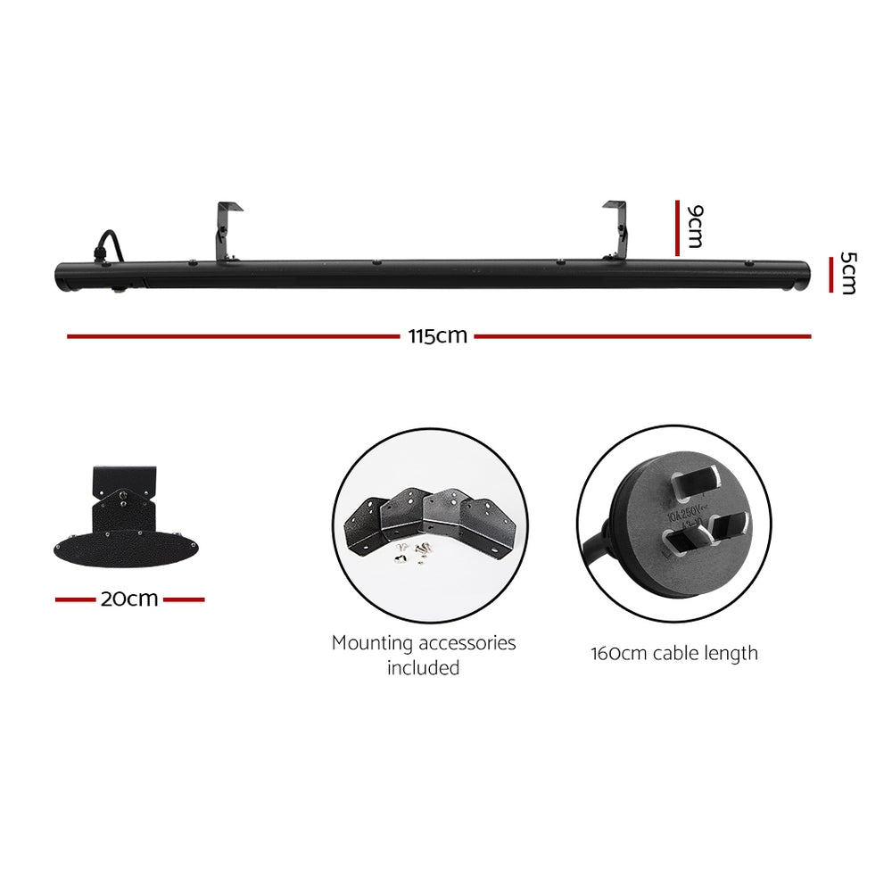 Outdoor Remote Electric Strip Heater - 1800w