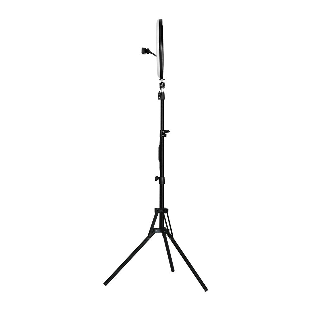 LED Ring Light Dimmable Diva Diffuser with Stand Make Up 5500K - 10in