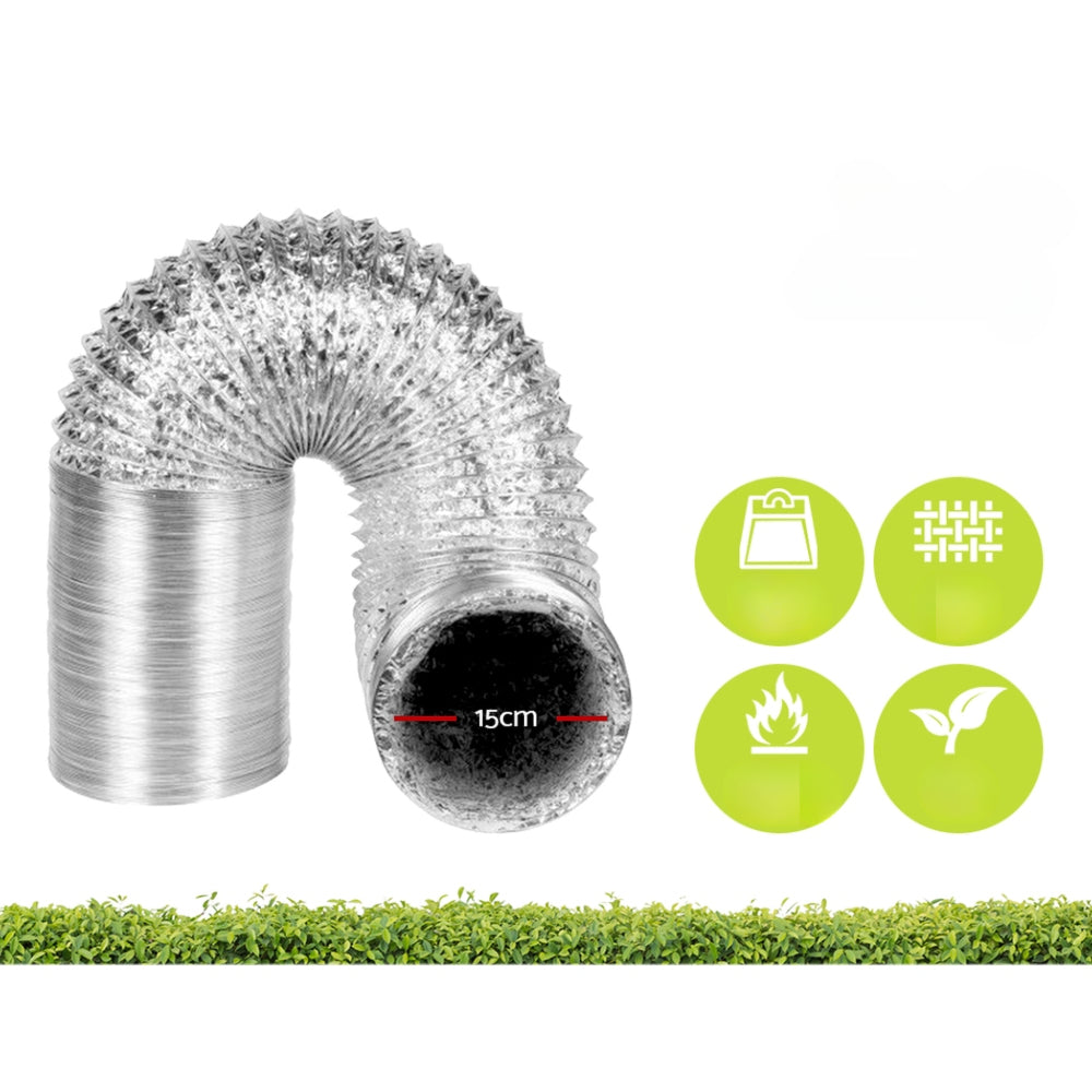Grow Tent 2000W LED Grow Light 240X120X200cm Mylar 6" Ventilation