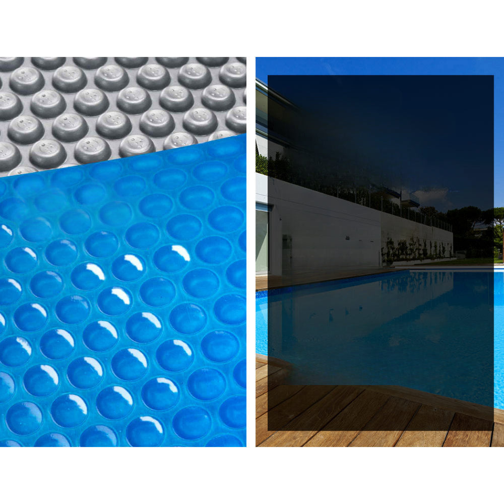 11M X 4.8M Solar Swimming Pool Cover - Blue