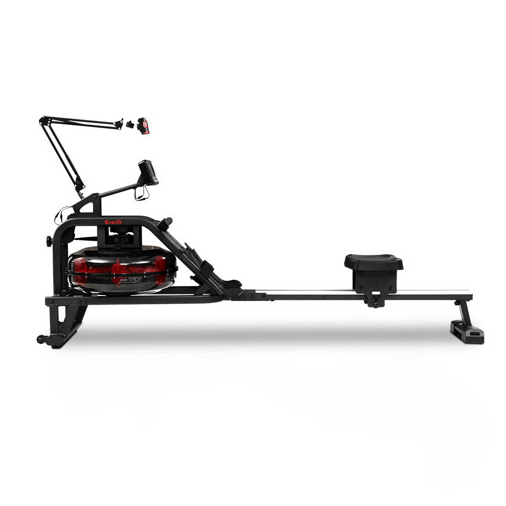 Rowing Exercise Machine Rower Water Resistance Fitness Gym - Weight Capacity 150kg