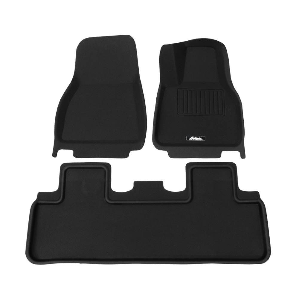 Car Rubber Floor Mats 2021 to 2022 Model - For Tesla Model Y
