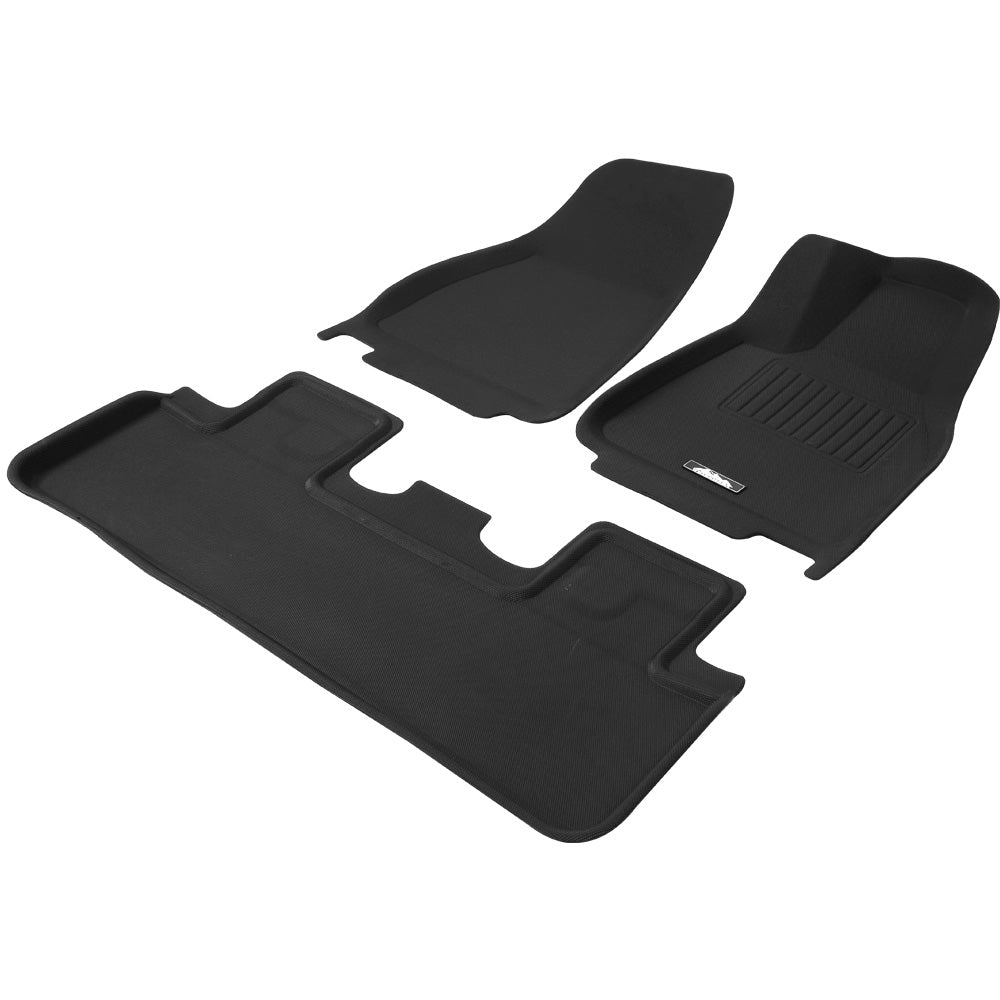 Car Rubber Floor Mats 2021 to 2022 Model - For Tesla Model Y