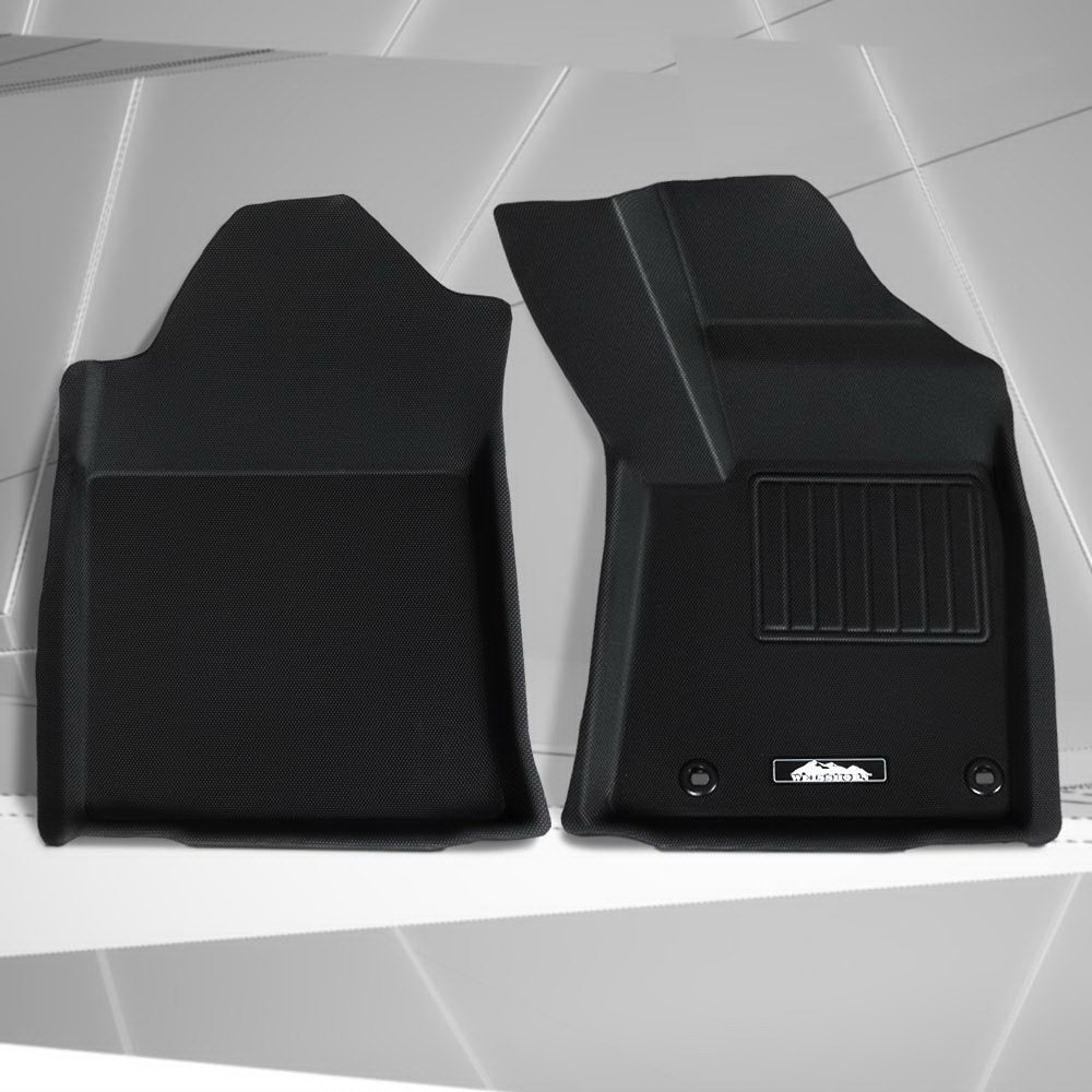 Car Rubber Floor Mats 2015 to 2022 Model - For Toyota Hilux Dual Cab