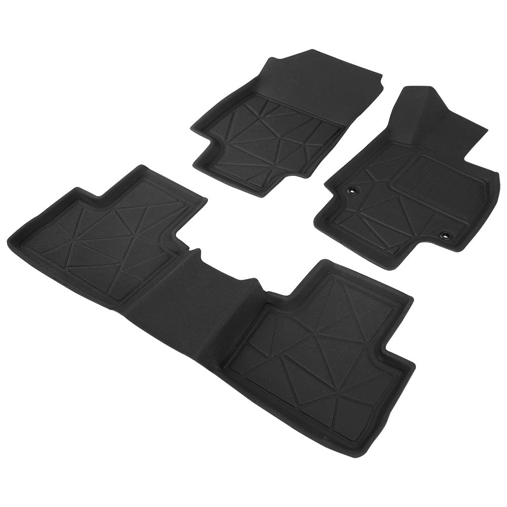 Car Rubber Front Rear Floor Mats 2019 to 2022 Model - For Toyota RAV4
