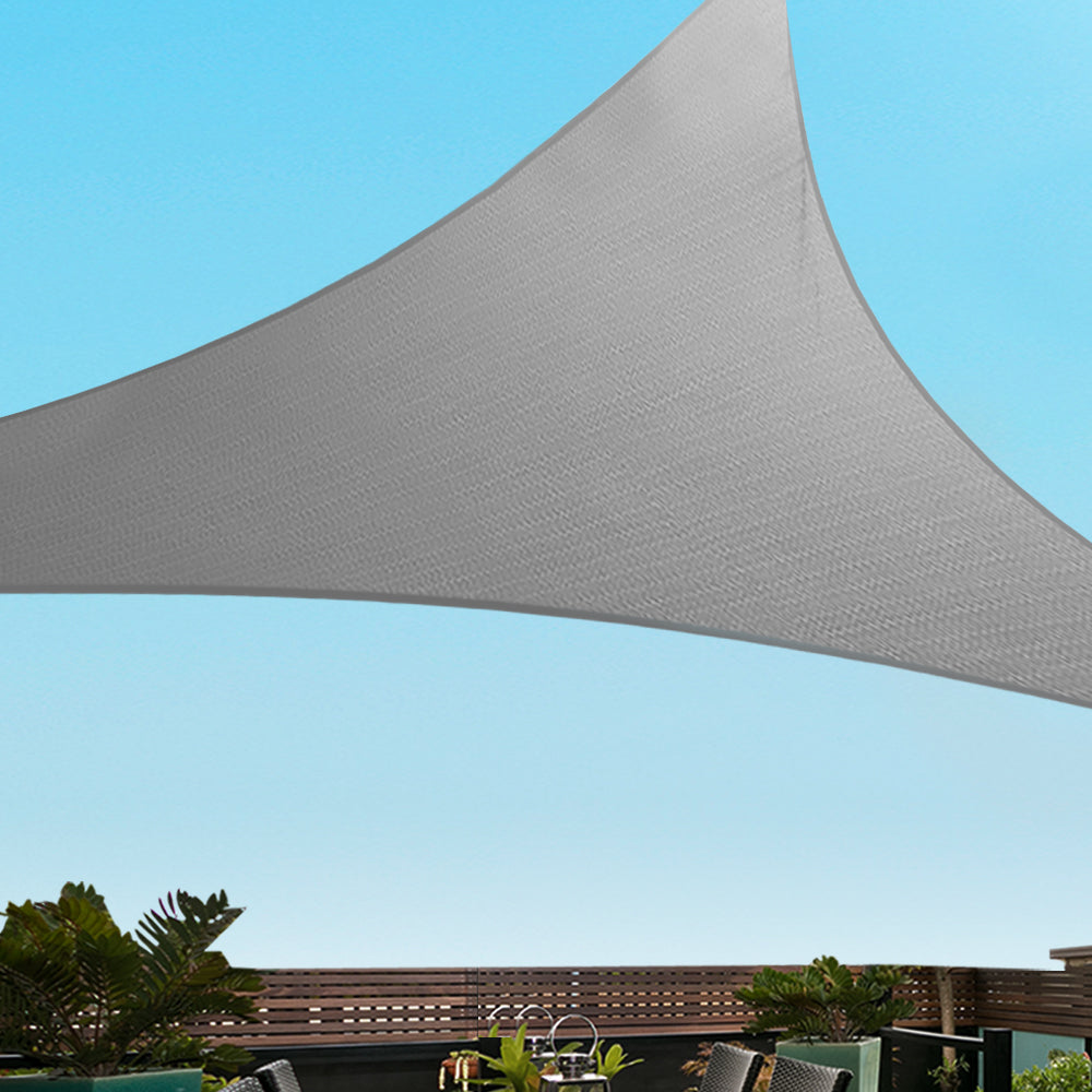 Sun Shade Sail Cloth Outdoor Canopy Rectangle 280GSM - 3x3x4.3m