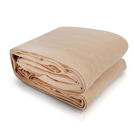 Shade Sail Sun Shadecloth Sand 280GSM - 2.5x3m