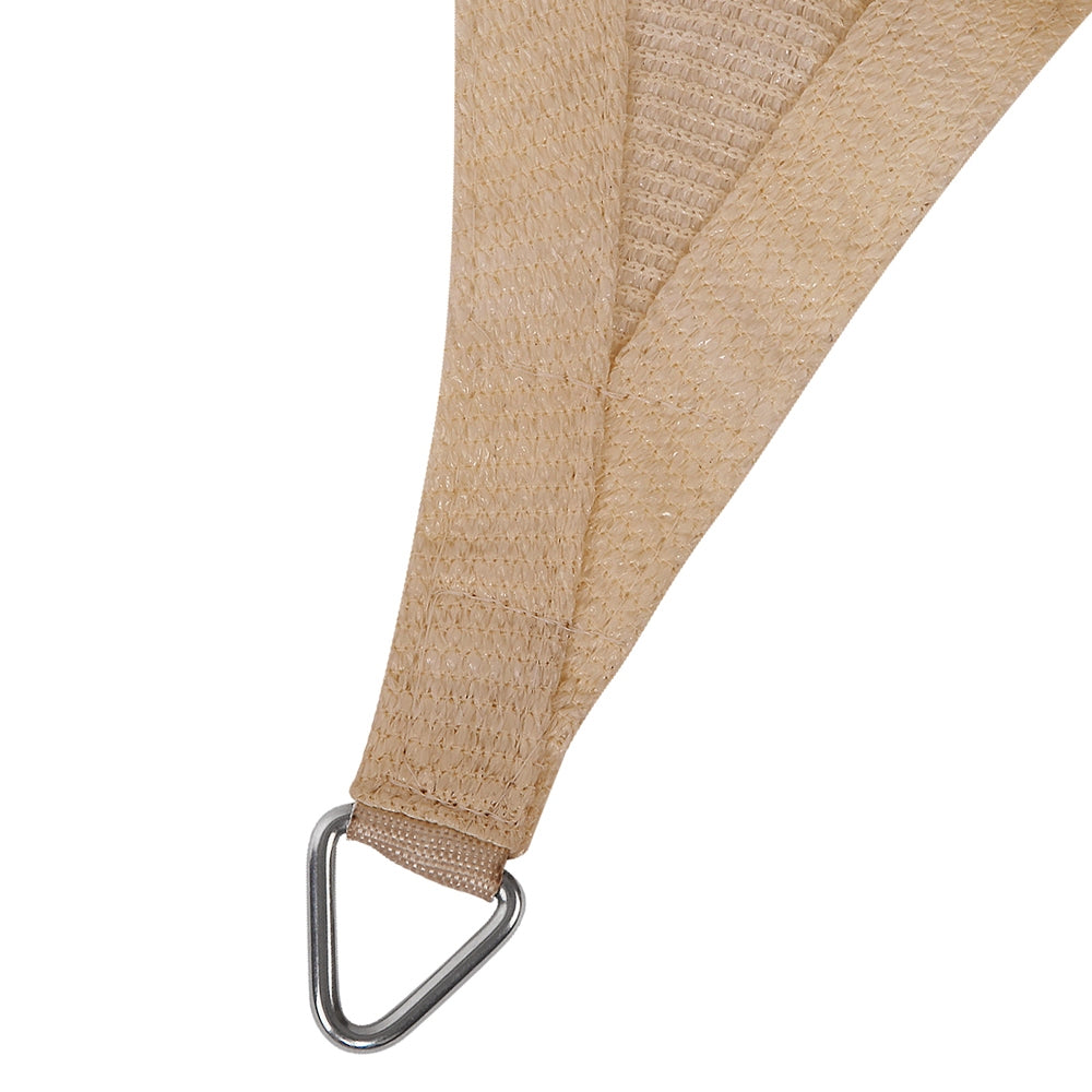 Shade Sail Cloth Heavy Duty Sand Sun Canopy Rectangle - 6x6m
