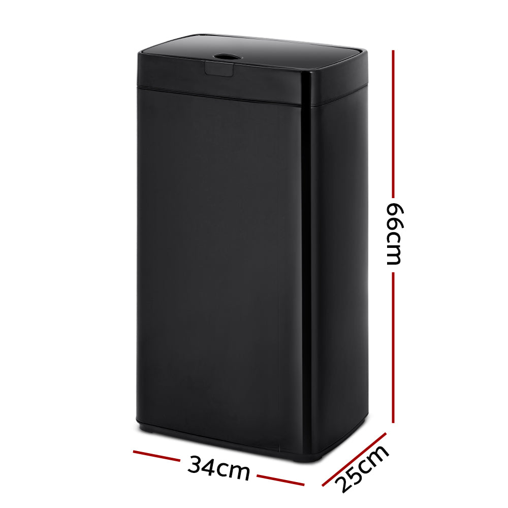 Automatic Sensor Bin 45L - Black
