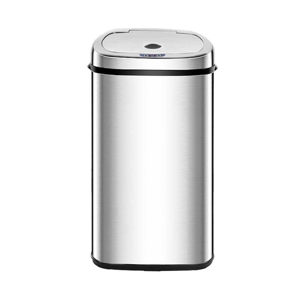 Stainless Steel Motion Sensor Rubbish Bin - 50L